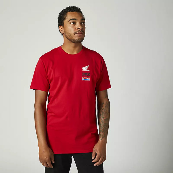 FOX Polera Lifestyle Premium Honda Wing Rojo - Rideshop