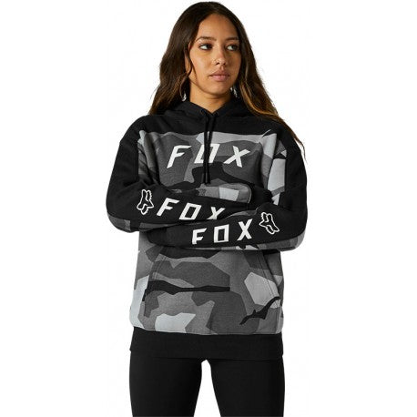 FOX Poleron Lifestyle Mujer BNKR Camo Negro - Rideshop