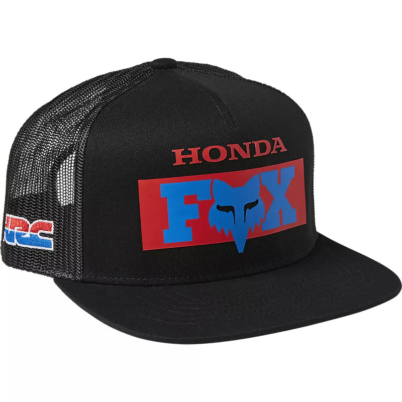 FOX Gorro Jockey Lifestyle Honda Snapback Negro - Rideshop