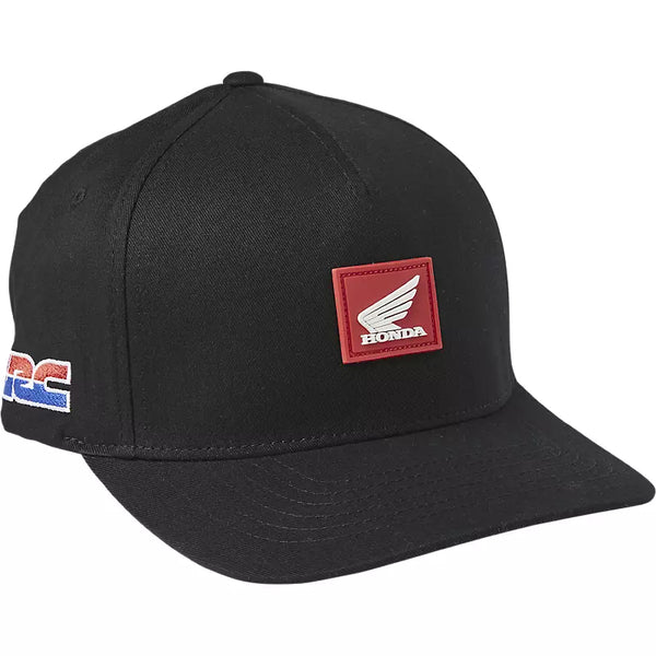 FOX Gorro Jockey Lifestyle Honda Wing Flexfit Negro - Rideshop