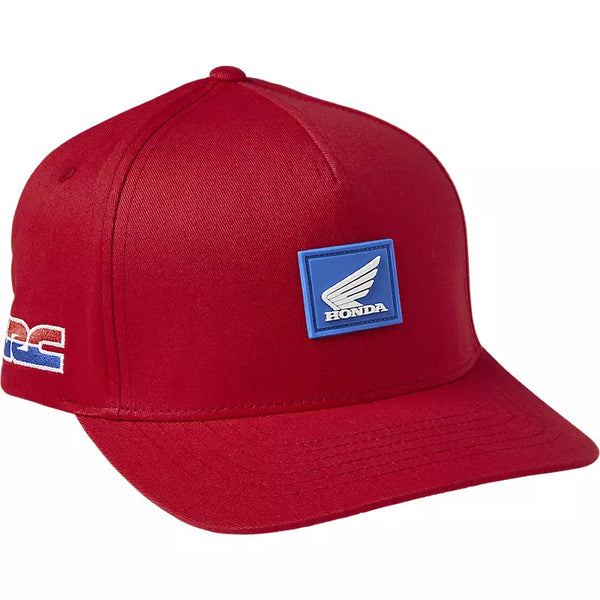 FOX Gorro Jockey Lifestyle Honda Wing Flexfit Rojo - Rideshop