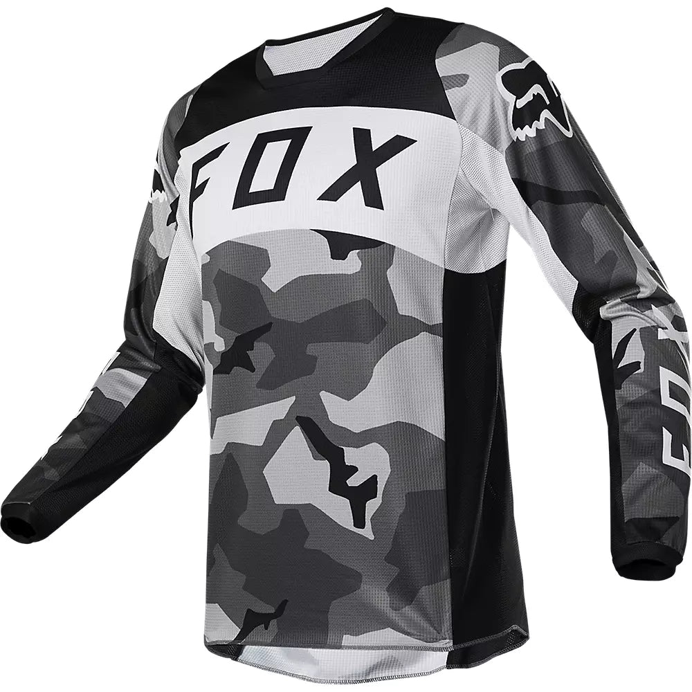 FOX Polera Moto 180 BKNR Camo Negro - Rideshop