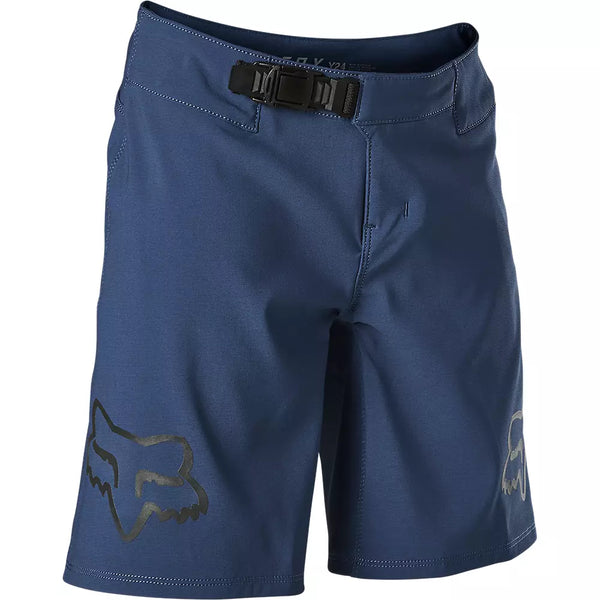 FOX Short Bicicleta Niño Defend Azul - Rideshop