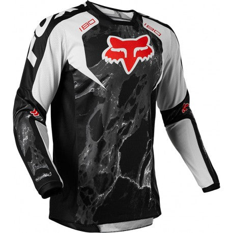 FOX Polera Moto 180 Karrera Negro-Rideshop