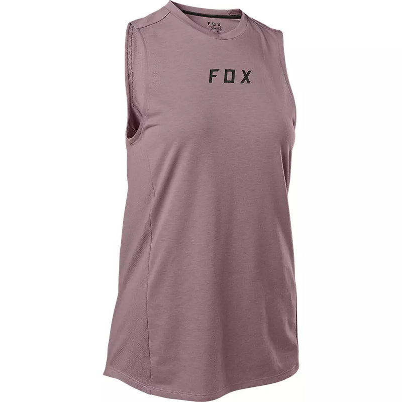 FOX Polera Bicicleta Mujer Ranger Drirelease® Sin Mangas Morado - Rideshop