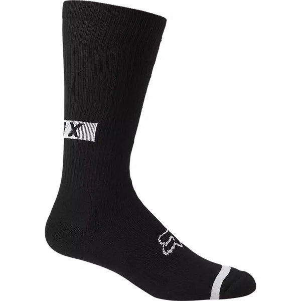 FOX Calcetines Bicicleta 10" Defend Crew Negro-Rideshop