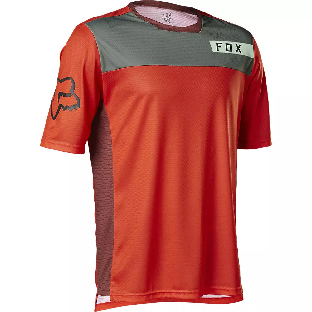 FOX Polera Bicicleta Defend Moth Rojo - Rideshop