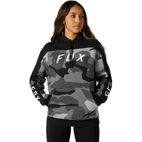 FOX Poleron Lifestyle Mujer BNKR Camo Negro - Rideshop