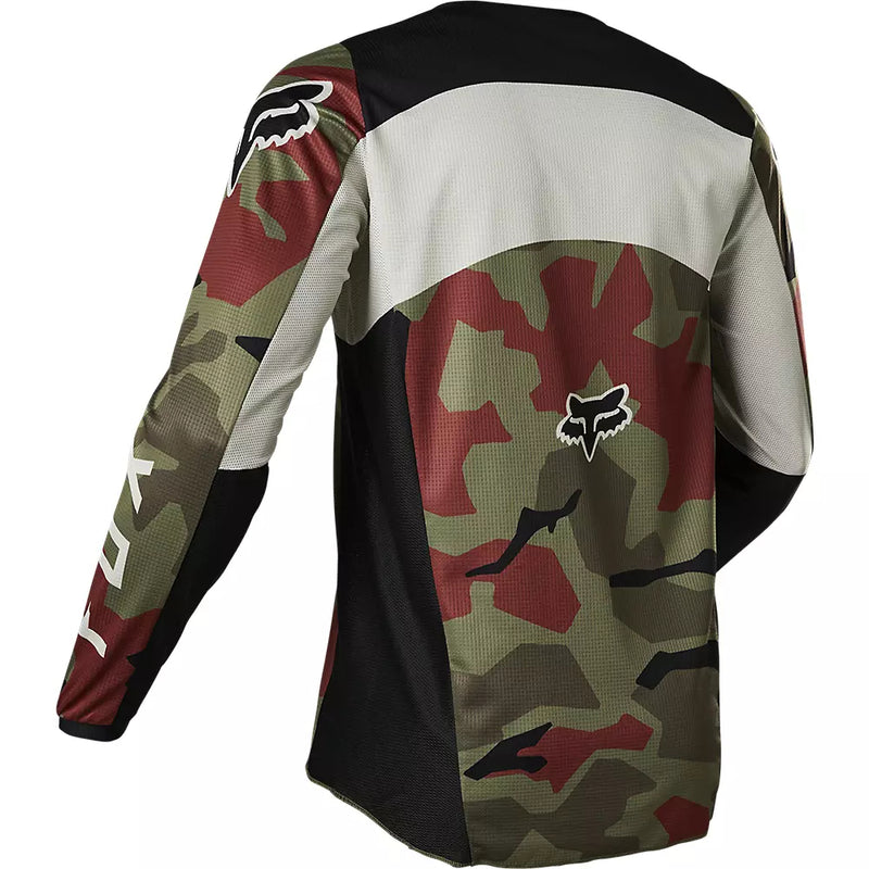 FOX Polera Moto 180 BKNR Camo Verde - Rideshop