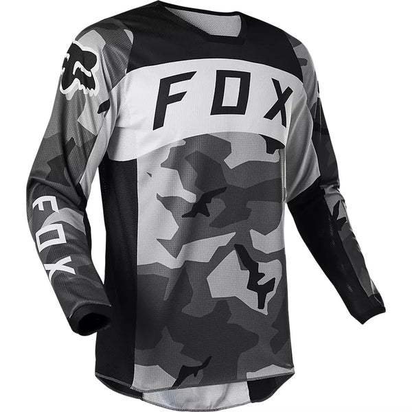 FOX Polera Moto 180 BKNR Camo Negro - Rideshop