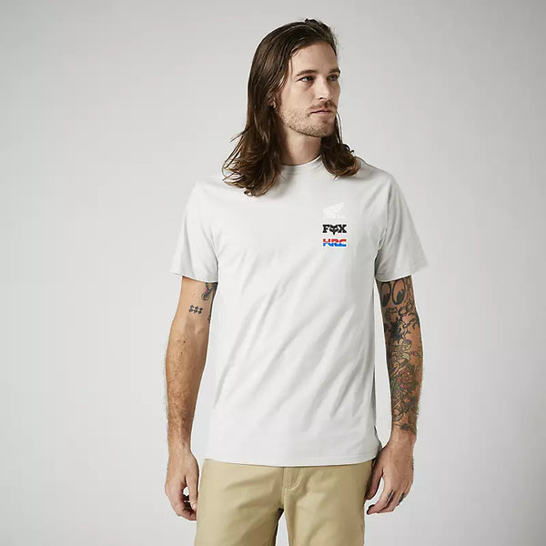 FOX Polera Lifestyle Premium Honda Wing Blanco - Rideshop