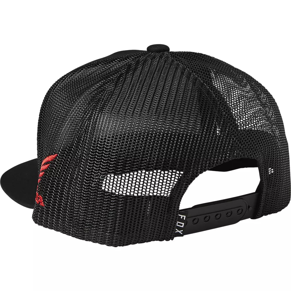 FOX Gorro Jockey Lifestyle Niño Honda Snapback Negro - Rideshop