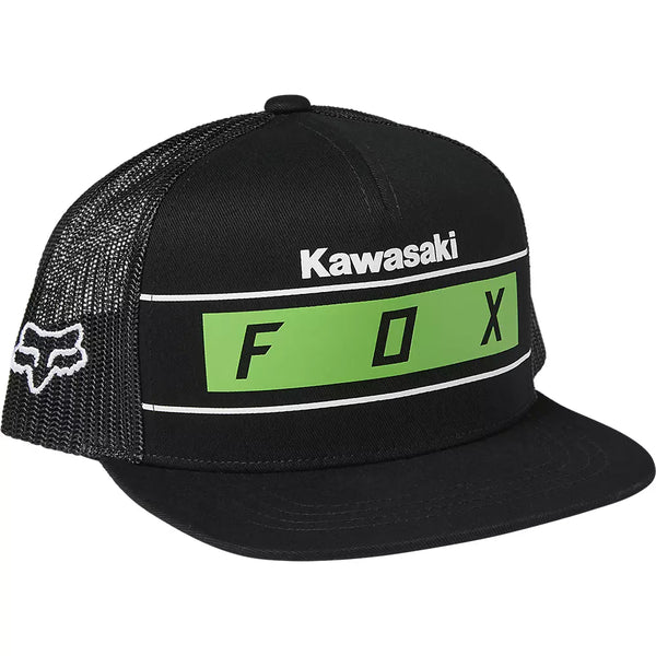 FOX Gorro Jockey Lifestyle Niño Kawasaki Stripes Snapback Negro - Rideshop