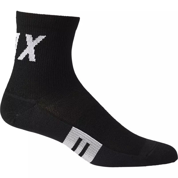 FOX Calcetines Bicicleta Mujer Flexair 4" Merino Negro-Rideshop