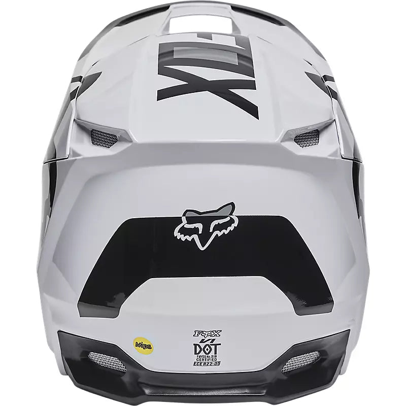 FOX Casco Moto Niño V1 Lux Blanco - Rideshop