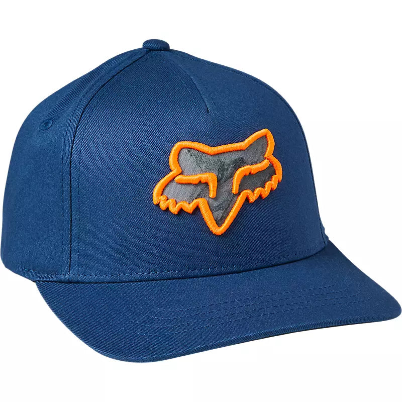 FOX Gorro Jockey Lifestyle Niño Karrera Flexfit Azul - Rideshop