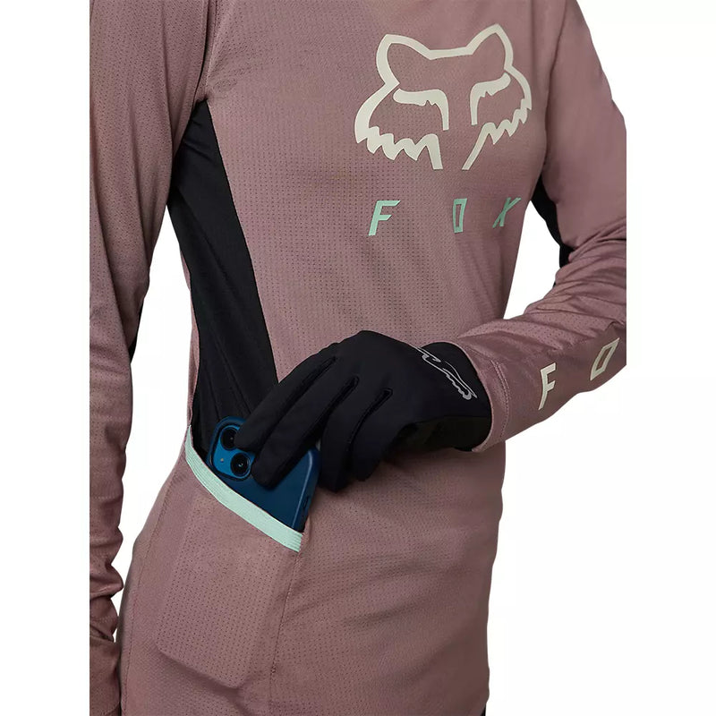 FOX Polera Moto Mujer Ranger Drive Morado - Rideshop