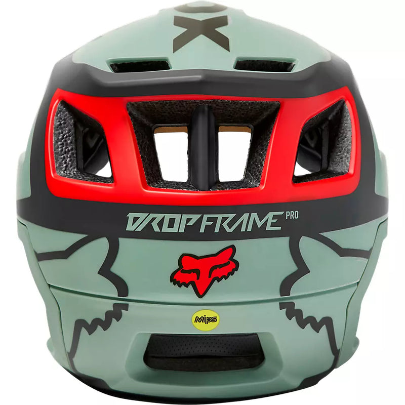 FOX Casco Bicicleta Dropframe Pro Dvide Verde - Rideshop