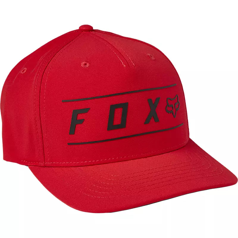 FOX Gorro Jockey Lifestyle Pinnacle Flexfit Rojo-Rideshop