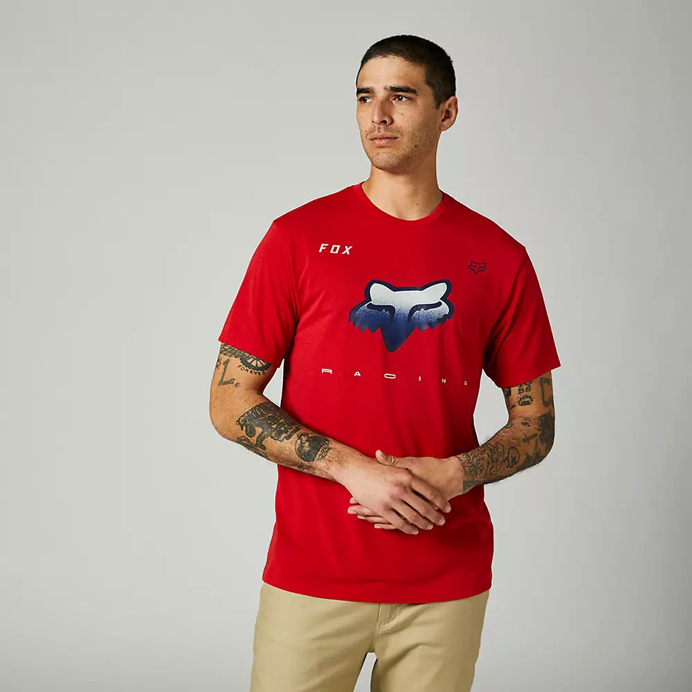 FOX Polera Lifestyle Rkane Head Rojo - Rideshop