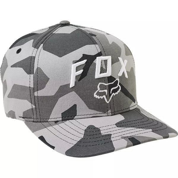 FOX Gorro Jockey Lifestyle Bnkr Flexfit Camo Negro - Rideshop