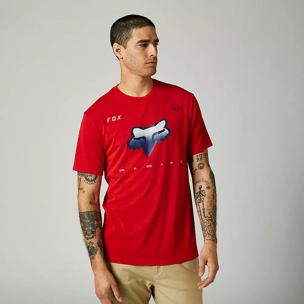 FOX Polera Lifestyle Rkane Head Rojo - Rideshop