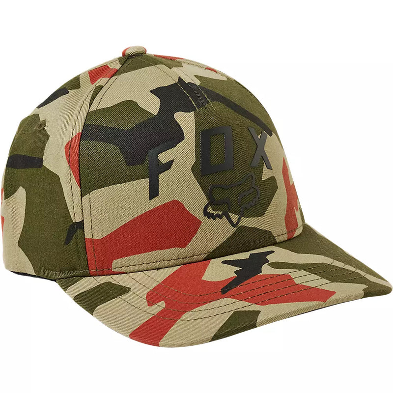 FOX Gorro Jockey Lifestyle Niño BNKR Camo Verde - Rideshop