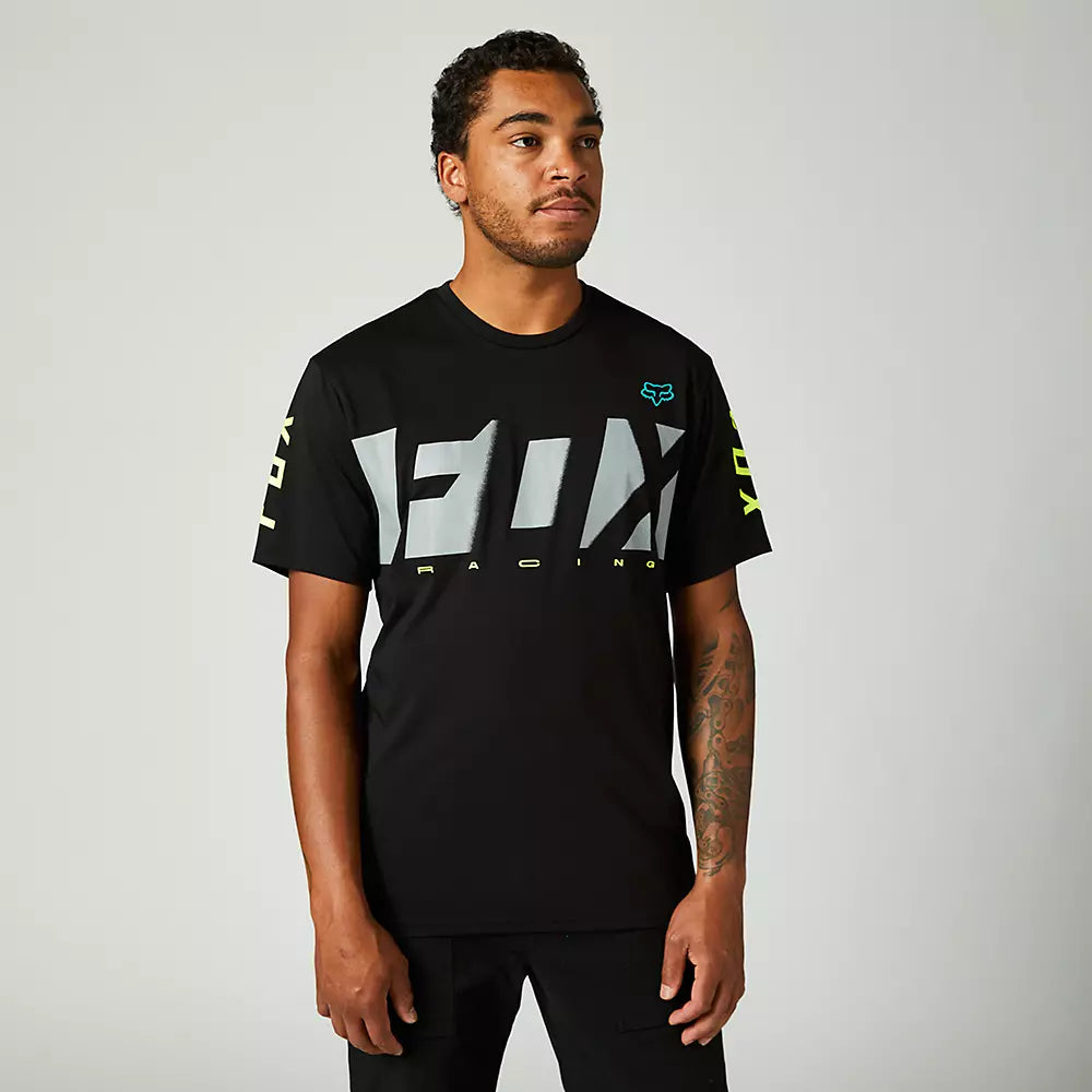 FOX Polera Lifestyle Técnica Rkane Negro - Rideshop