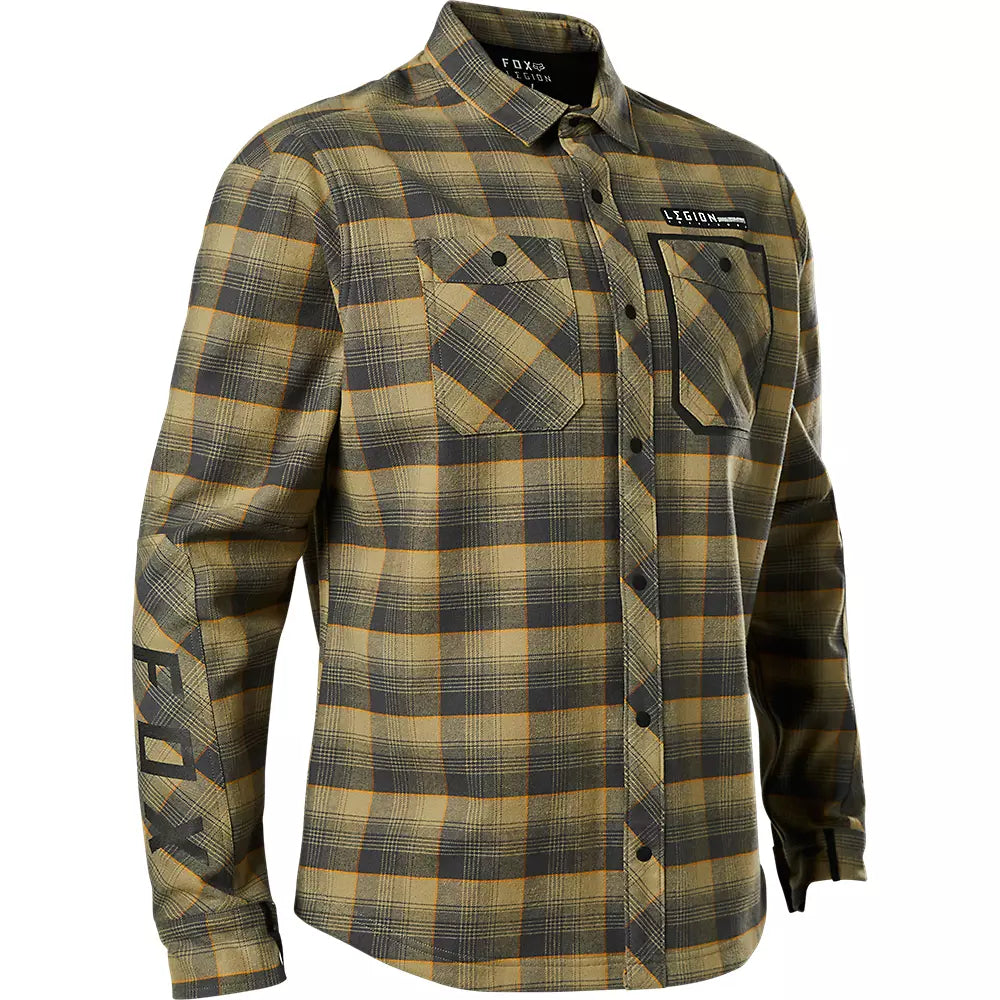 FOX Camisa Moto Defend Drive Windbloc® Café - Rideshop
