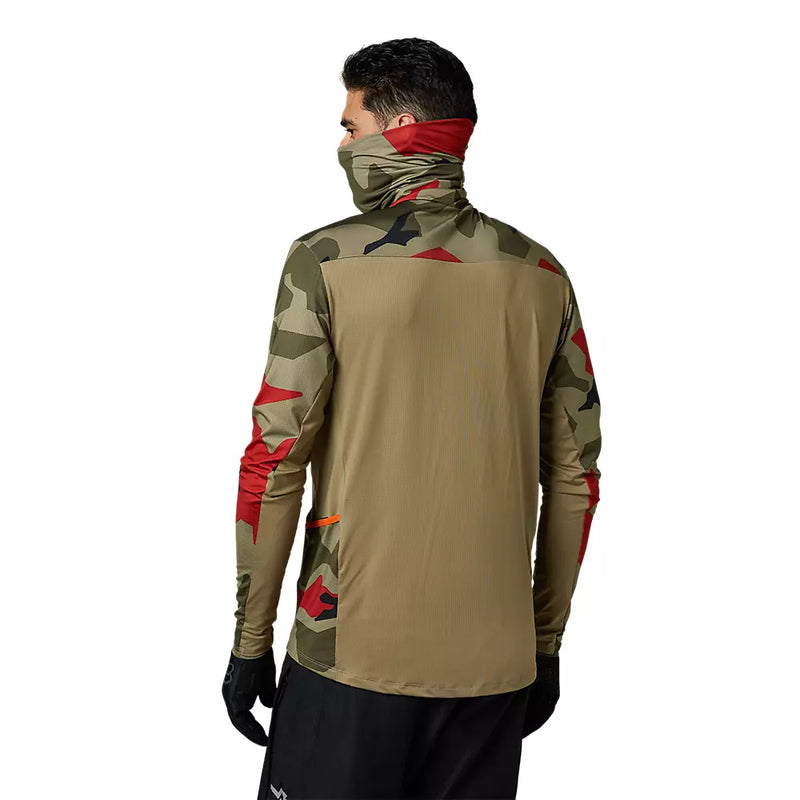 FOX Polera Moto Ranger Drive Camo Verde - Rideshop