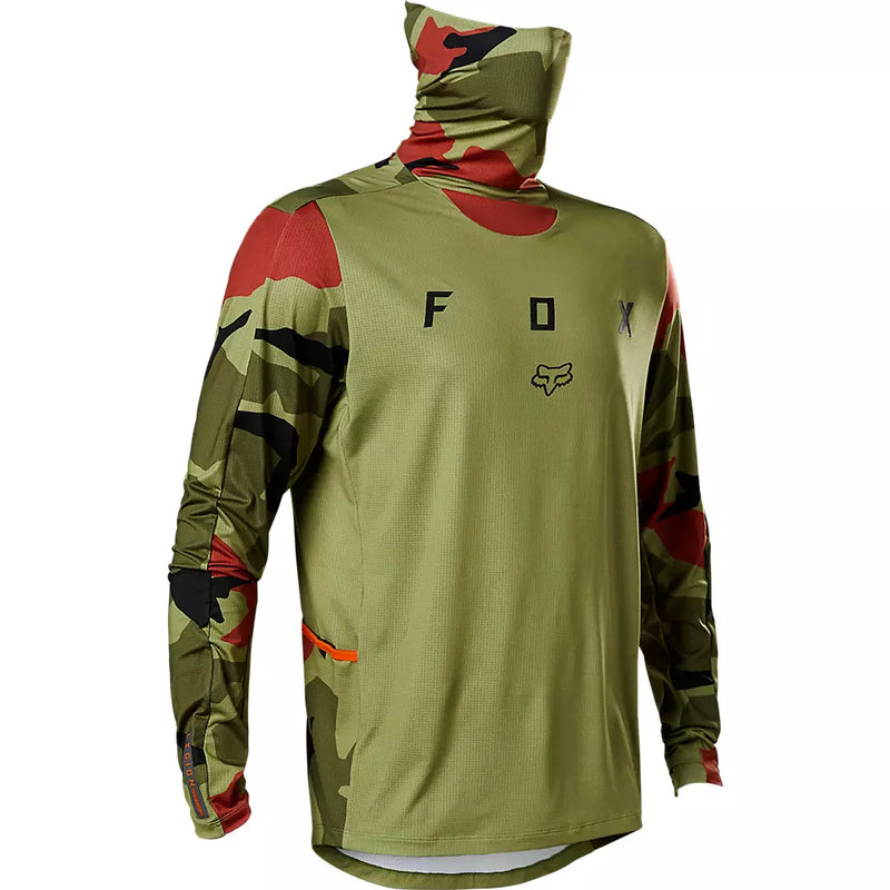 FOX Polera Moto Ranger Drive Camo Verde - Rideshop