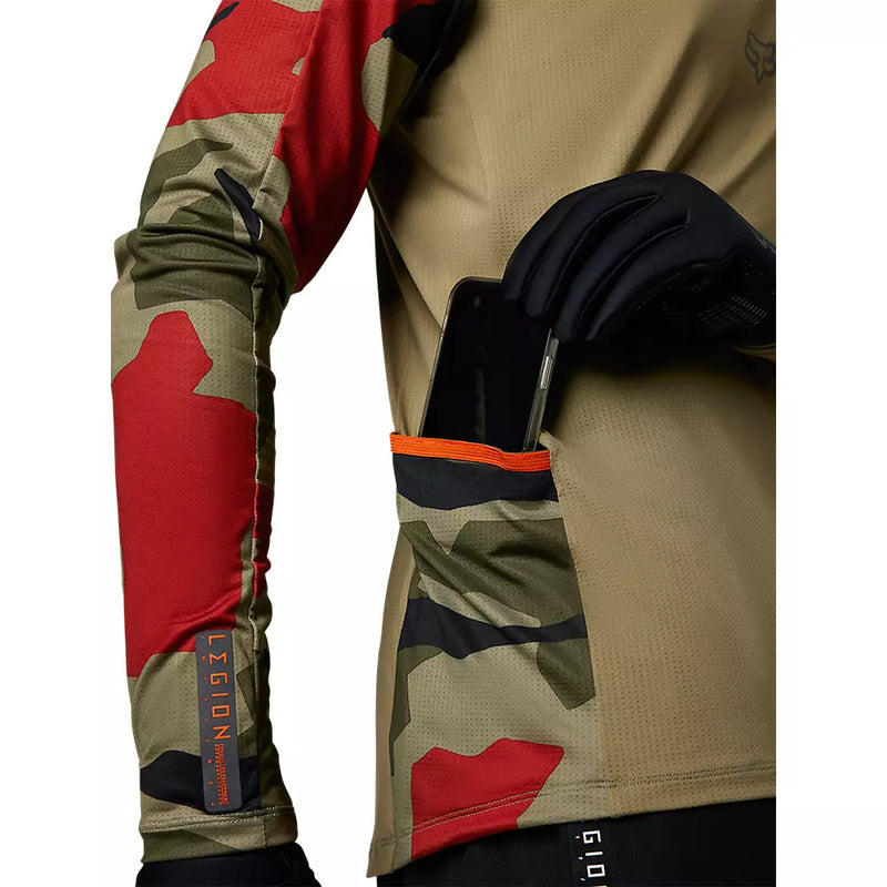 FOX Polera Moto Ranger Drive Camo Verde - Rideshop