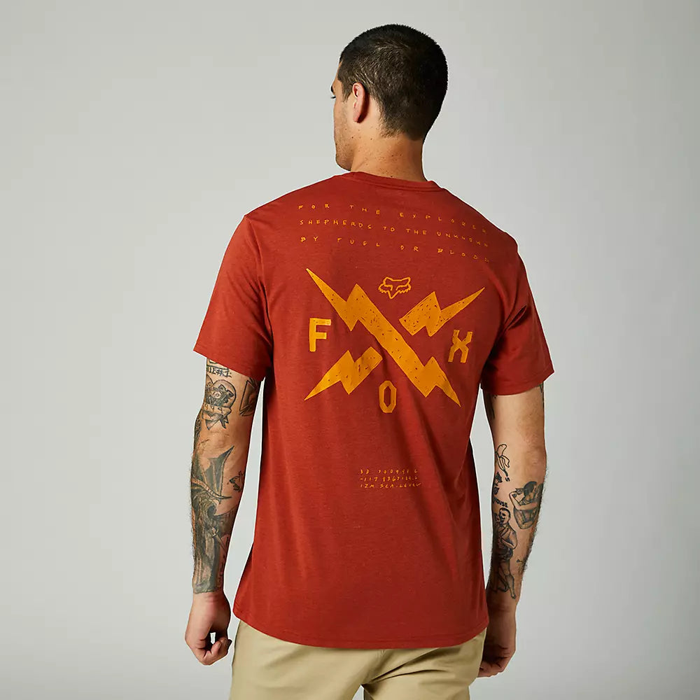 FOX Polera Lifestyle Calibrated Rojo - Rideshop