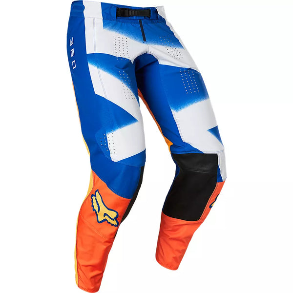 FOX Pantalon Moto 360 RKANE Azul/Naranjo - Rideshop