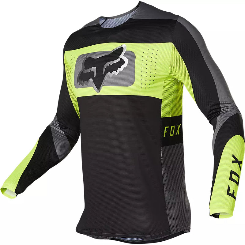 FOX Polera Moto Flexair Mirer Amarillo - Rideshop