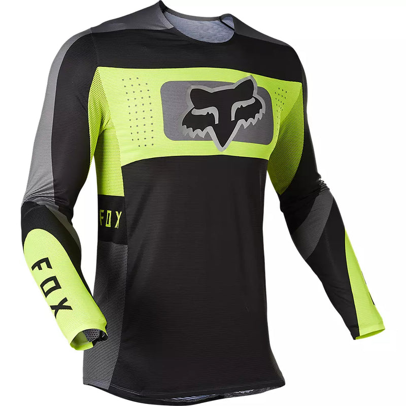 FOX Polera Moto Flexair Mirer Amarillo - Rideshop