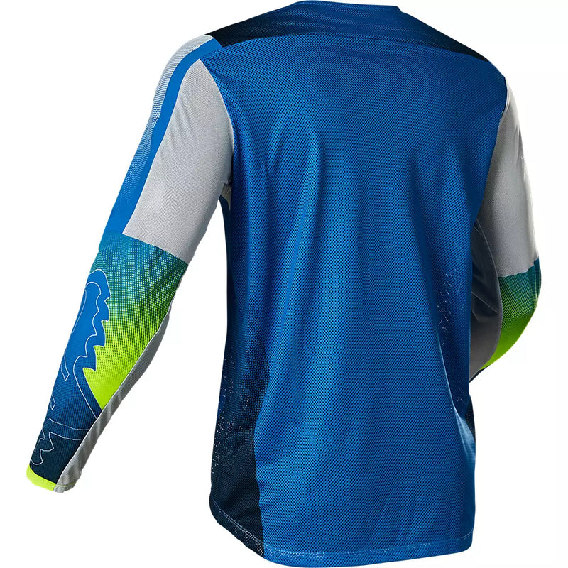 FOX Polera Moto Legion Air Scanz Azul - Rideshop