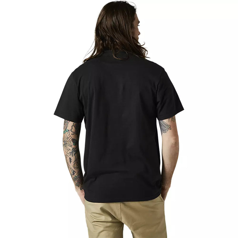 FOX Polera Lifestyle Pinnacle Negro/Blanco - Rideshop