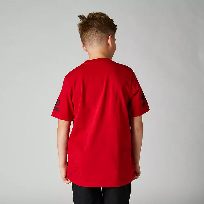 FOX Polera Lifestyle Niño Karrera Rojo - Rideshop