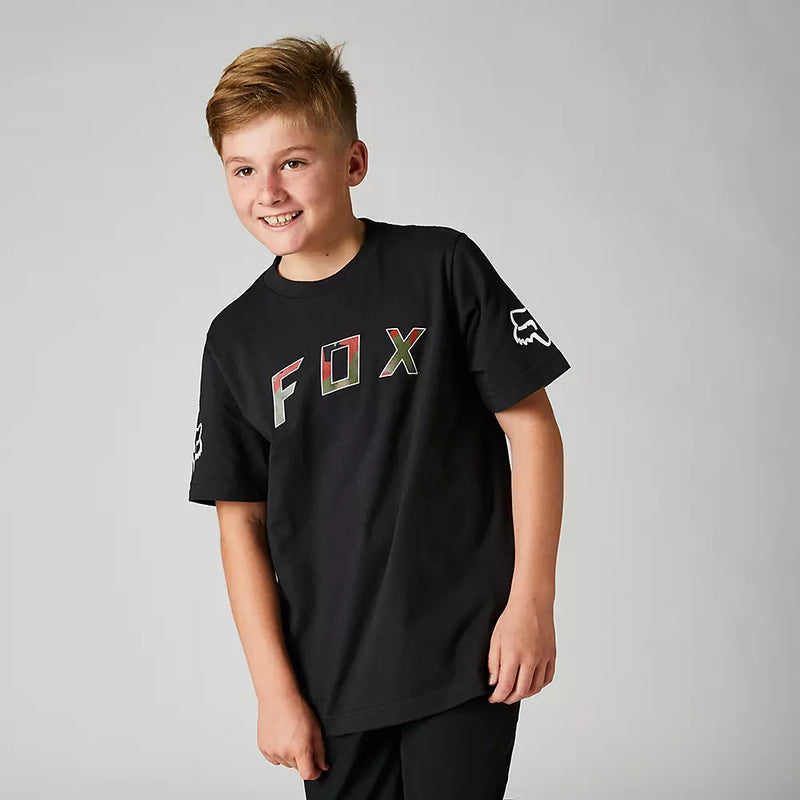 FOX Polera Lifestyle Niño BNKR Negro - Rideshop