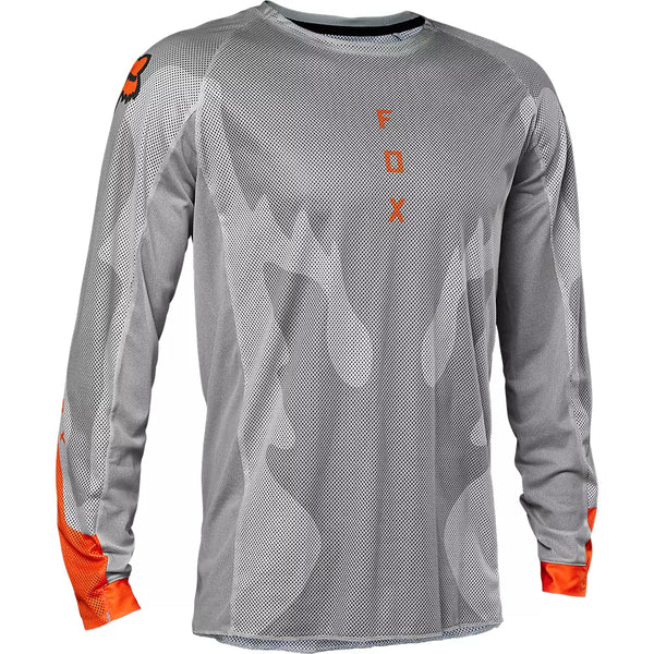 FOX Polera Moto Airline Exo Gris/Naranjo - Rideshop