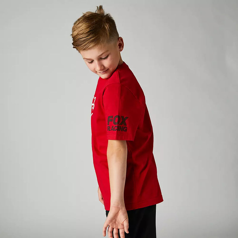 FOX Polera Lifestyle Niño Karrera Rojo - Rideshop