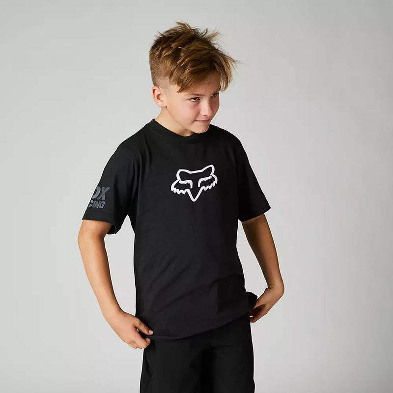 FOX Polera Lifestyle Niño Karrera Negro - Rideshop