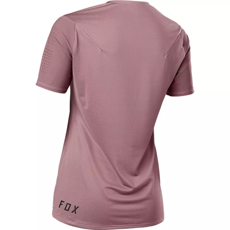 FOX Polera Bicicleta Mujer Flexair Morado - Rideshop