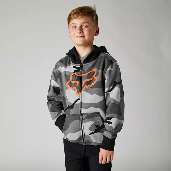 FOX Poleron Lifestyle Niño BKNR Camo Negro - Rideshop