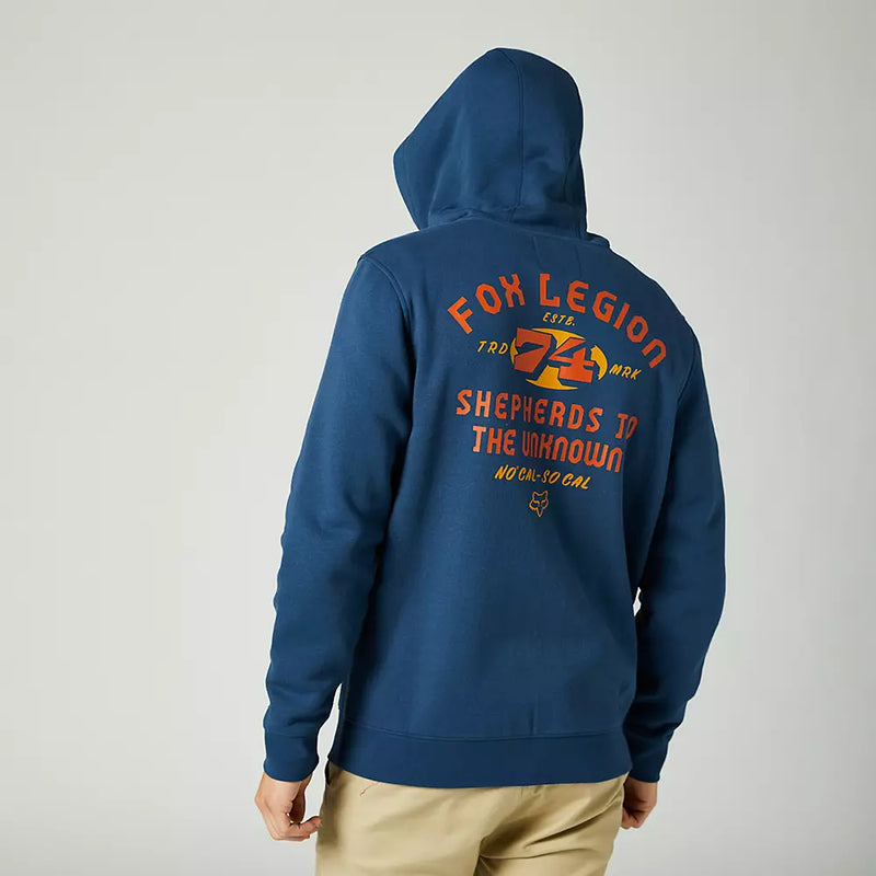 FOX Poleron Lifestyle At Bay Zip Azul - Rideshop