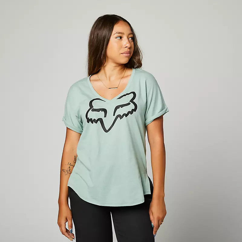 FOX Polera Lifestyle Mujer Boundary Verde Agua - Rideshop