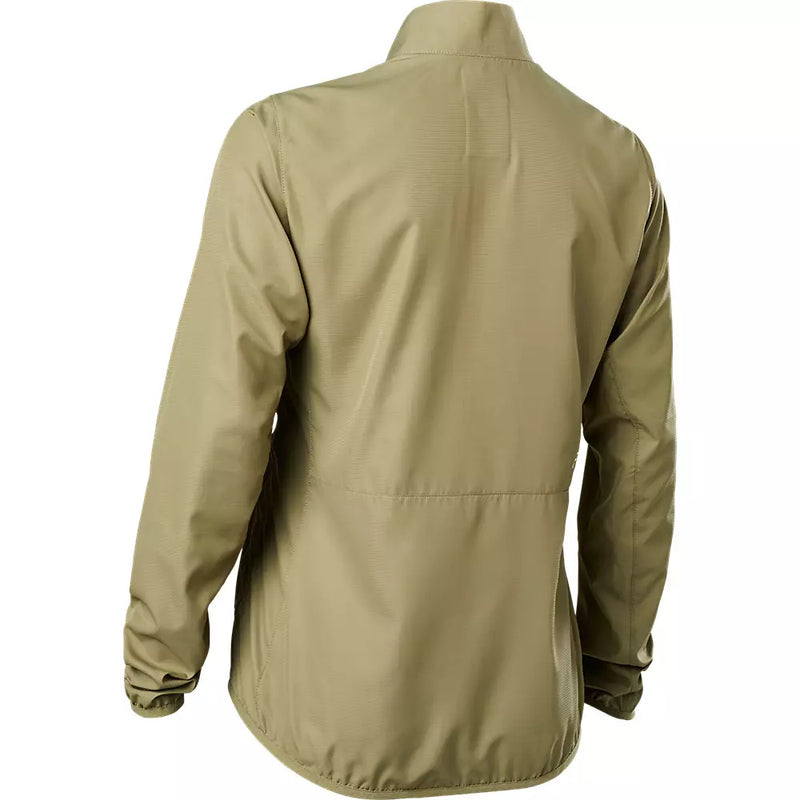 FOX Chaqueta Cortavientos Bicicleta Mujer Ranger Cafe - Rideshop