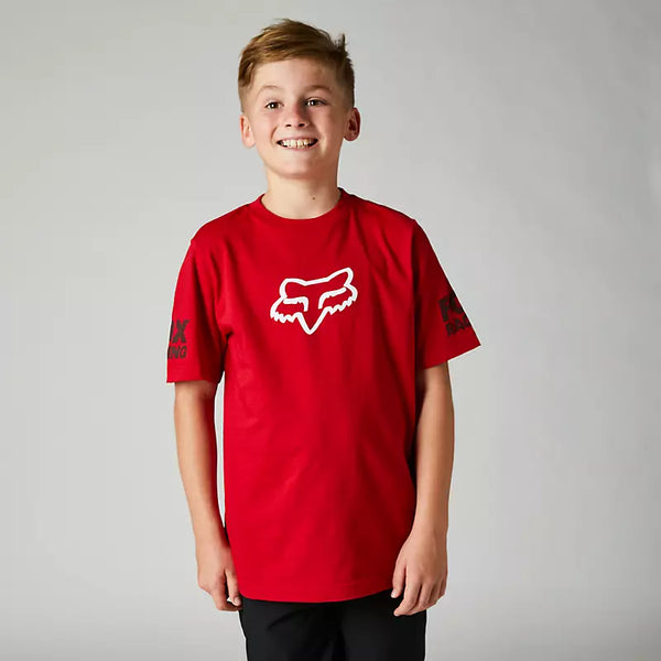 FOX Polera Lifestyle Niño Karrera Rojo - Rideshop