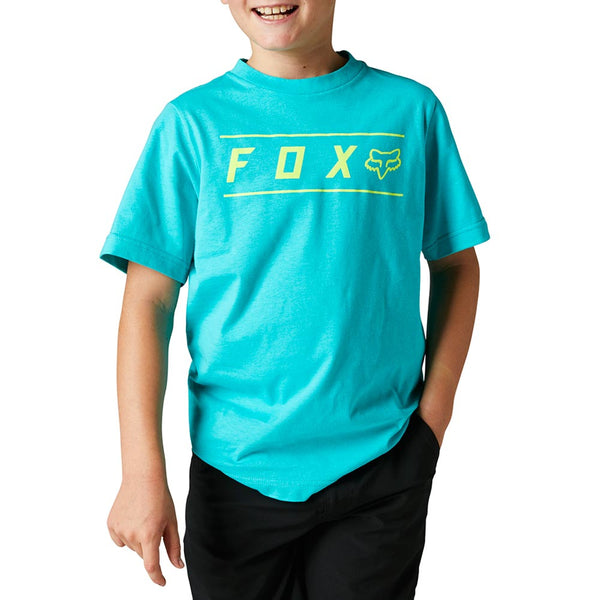 FOX Polera Lifestyle Niño Pinnacle Celeste - Rideshop